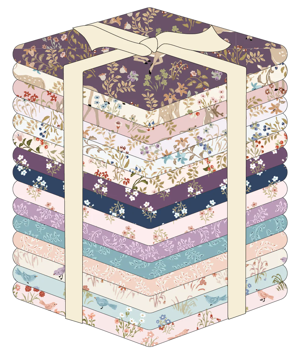 My Darling Deer 15 Fat Quarter Bundle Michal Marko Poppie Cotton DD25996