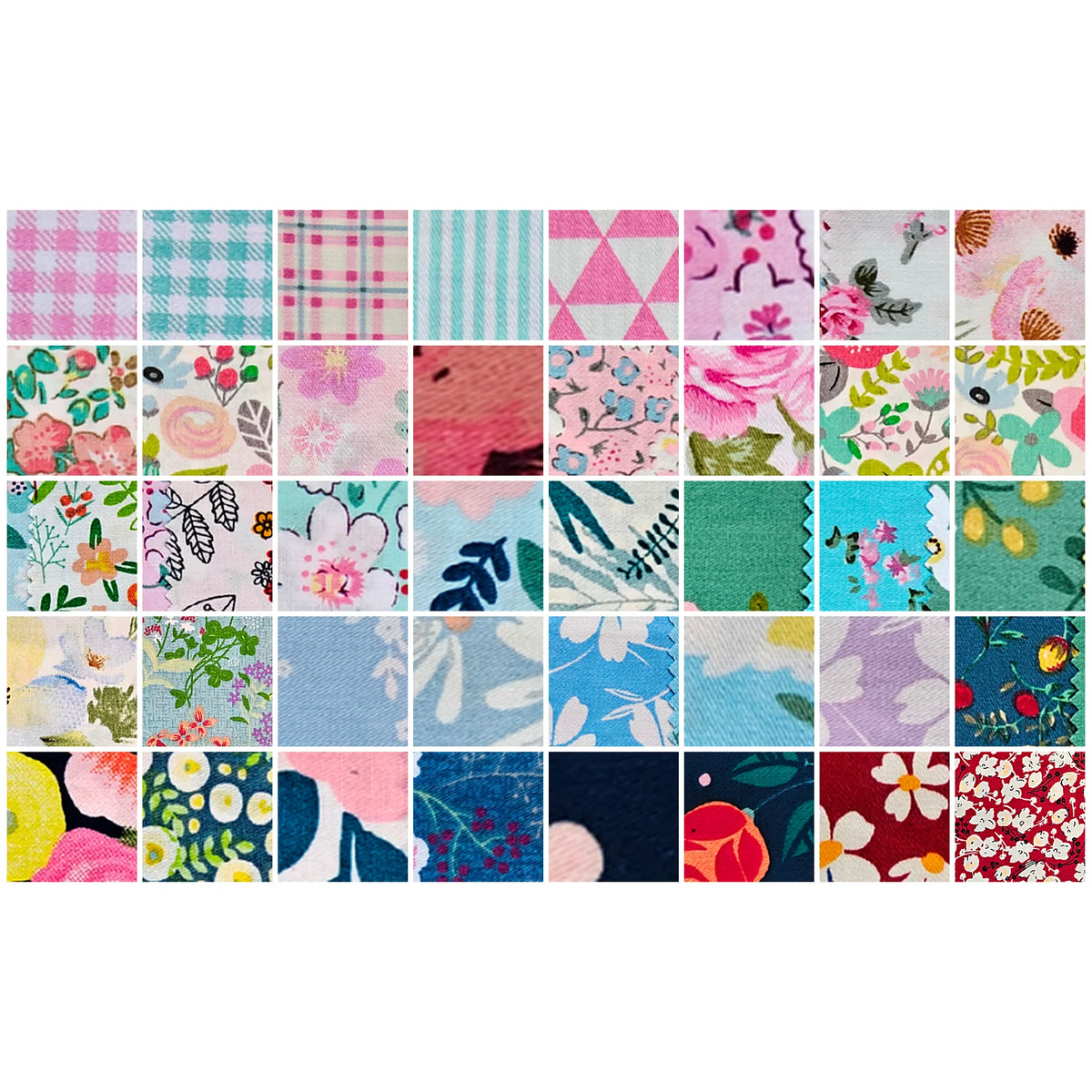 Fabric Hut 5" Charm Pack Blossom Breeze Collection
