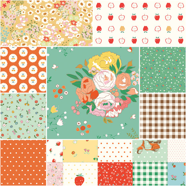 Cotton Nook RP­-17970­-40 2.5" Rolie Polie Riley Blake