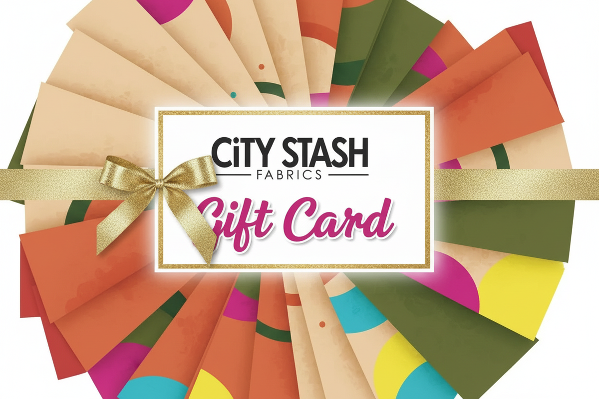 City Stash Fabrics Gift Card - Abstract