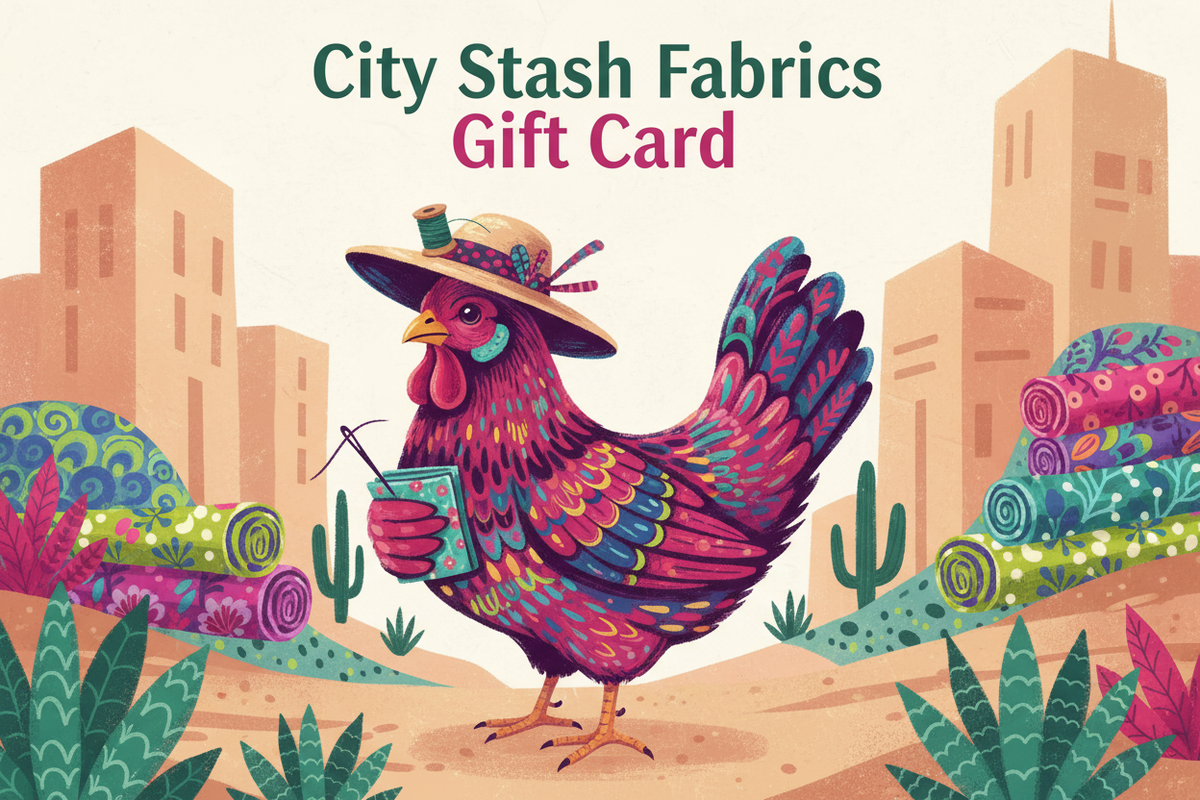 City Stash Fabrics Gift Card - Chicken