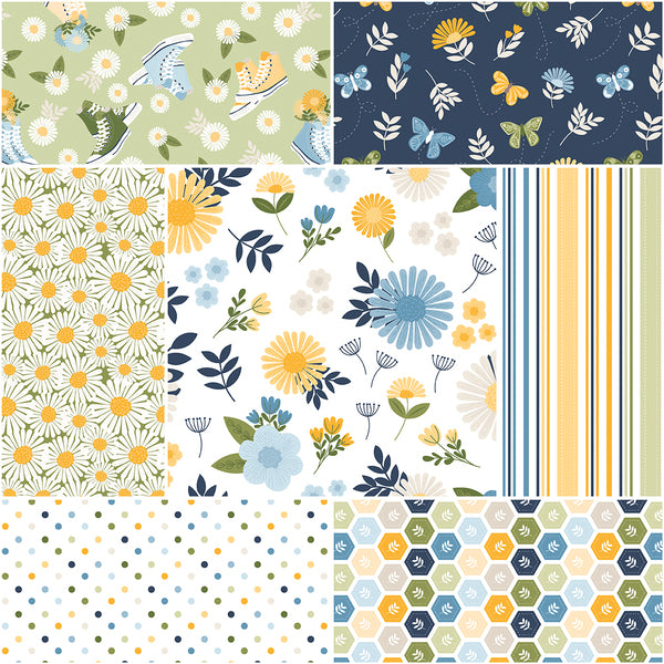 Sunshine & Dandelions 10" Stacker 10­-17920­-42 Traci Reed Riley Blake