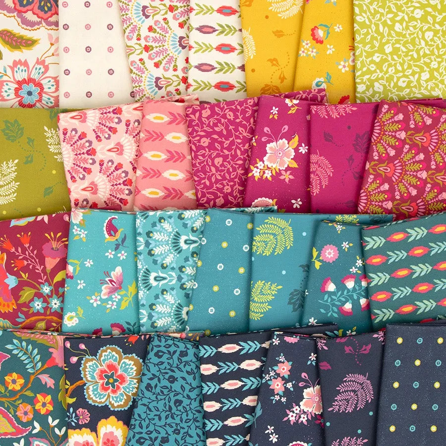 Sitara 28 Fat Quarter Bundle 11980AB Crystal Manning Moda