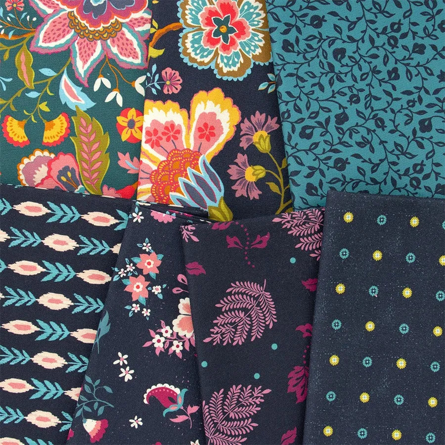 Sitara 28 Fat Quarter Bundle 11980AB Crystal Manning Moda