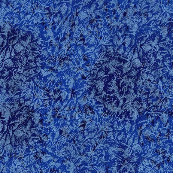 FAIRY FROST BLUE PEARL  METALLIC MICHAEL MILLER FABRICS CM0376-BLUE-D HALF YARD