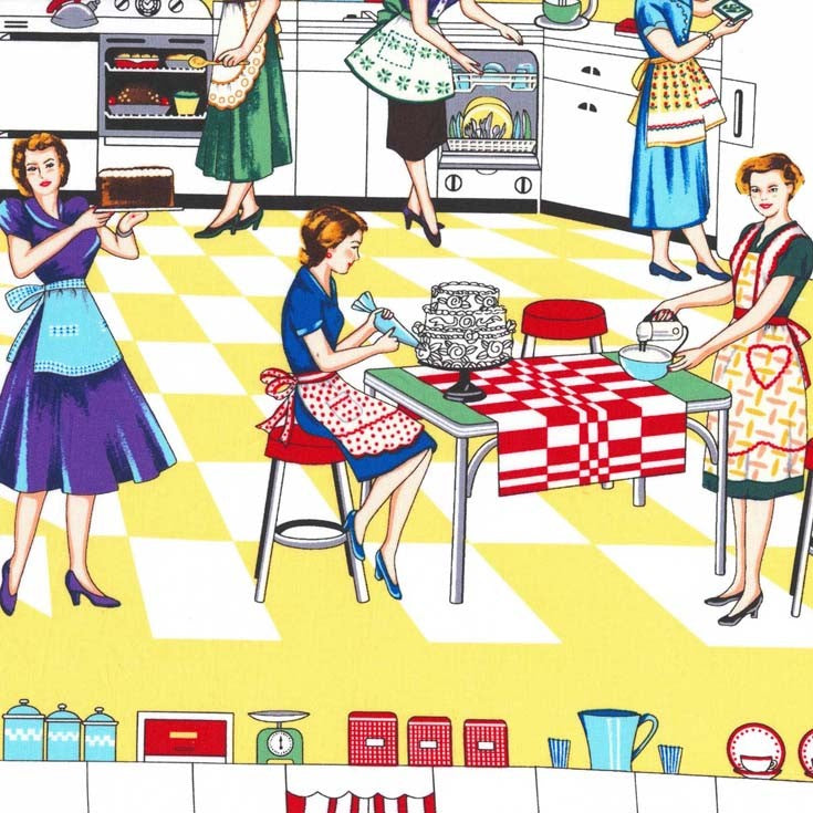 HOME EC YELLOW  MICHAEL MILLER FABRICS CX0939-YELL-D HALF YARD