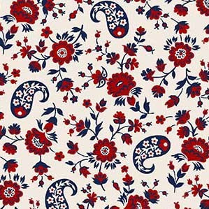 CALICO PAISLEY CREAM MICHAEL MILLER CX11510-CREM-D HALF YARD