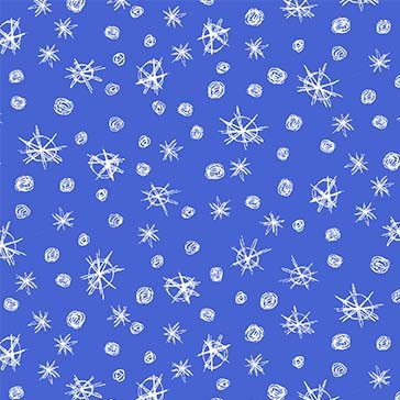 LOOK INTO THE FUTURE BLUE MICHAEL MILLER CX9911-BLUE-D HALF YARD