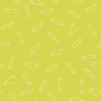 Mess Maker DC10156-LEMO-D Just Pin It Lemon Michael Miller Half Yard