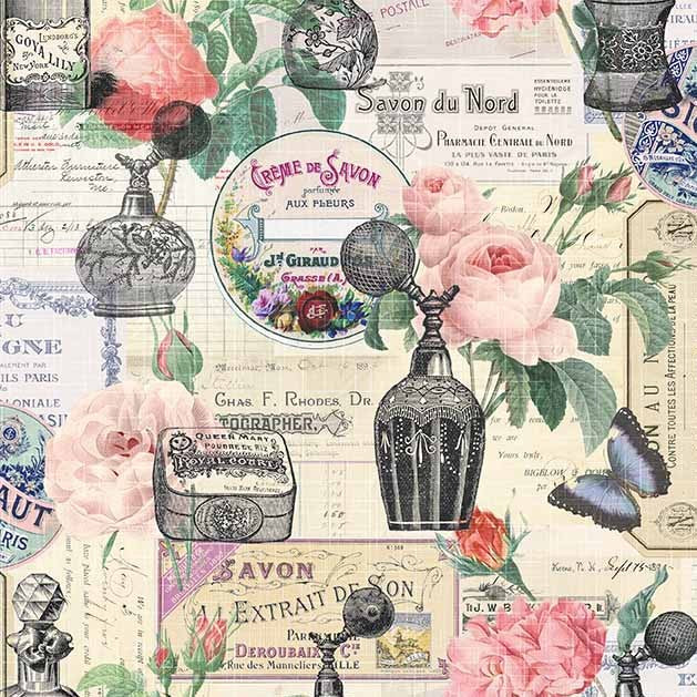 THE PERFUMERY MULTI MICHAEL MILLER DCX11882-MULT-D HALF YARD