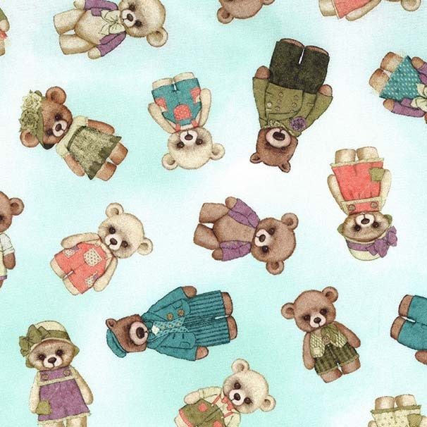 BEAR FAMILY MINT MICHAEL MILLER DDC12283-MINT-D HALF YARD