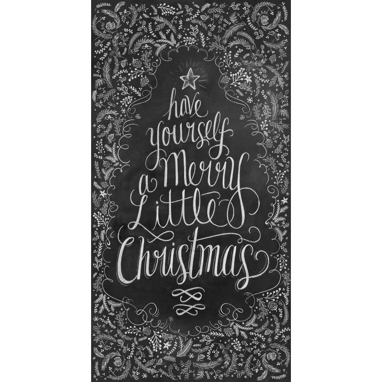 Jolly Tree Merry Little Christmas 24" Panel DDC12330 Michael Miller 207P