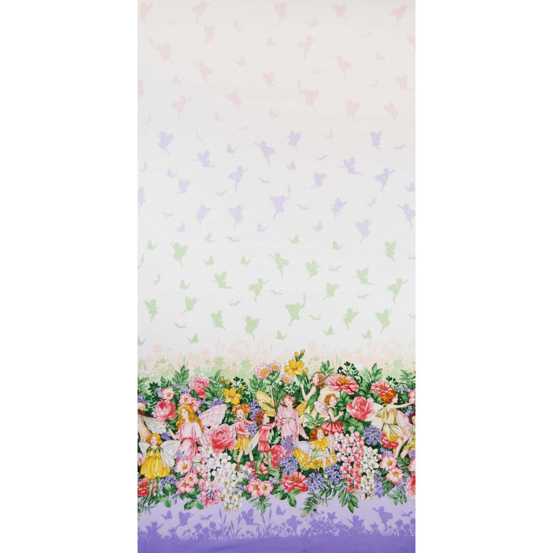 FAIRY DREAM BORDER BLOSSOM MICHAEL MILLER DM6797-BLOS-D HALF YARD