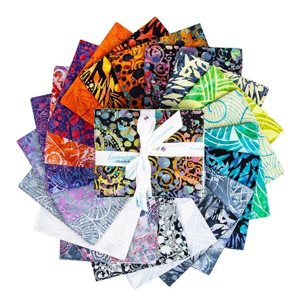 Batiks Splatter FQ­-23396­-20 Fat Quarter Riley Blake