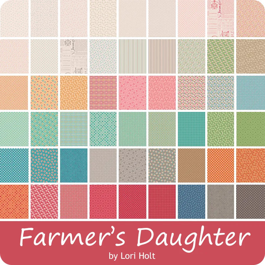 Farmer's Daughter Plaid Sea Glass C17175-SEAGLASS Lori Holt Riley Blake Half Yard