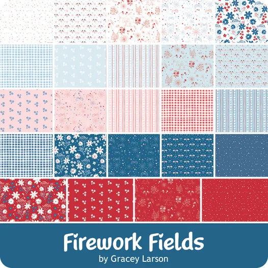 Firework Fields 2.5" Strips by Gracey Larson RP-17580-40