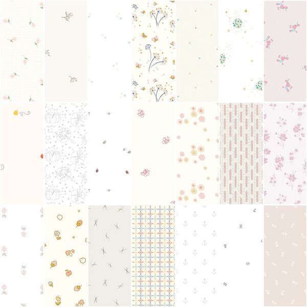 Hush Hush 6 5" Charm Pack Stacker 5­-18340­-42 42 Pcs Riley Blake Designs