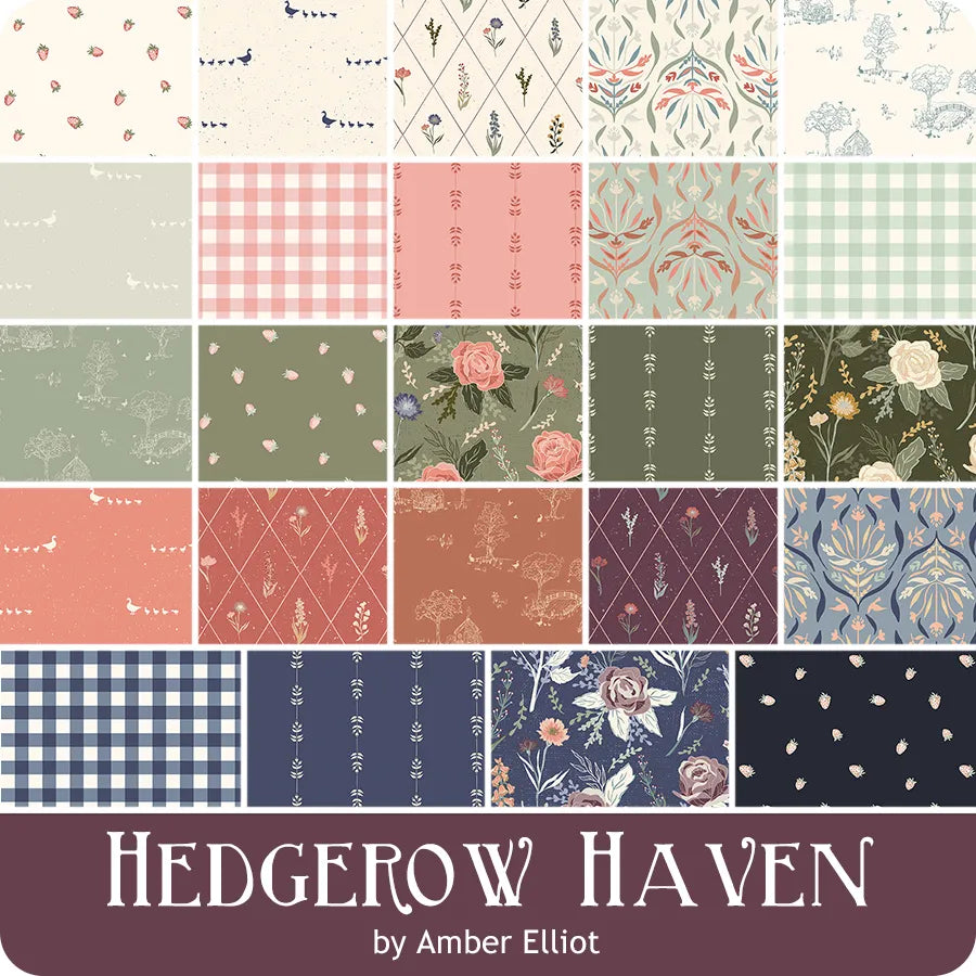 Hedgerow Haven 24 Fat Quarter Bundle FQ-18180-24 Riley Blake