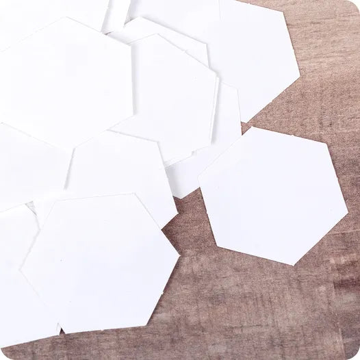 English Paper Piecing HEX100 Hexagons Pack 1in 100pc