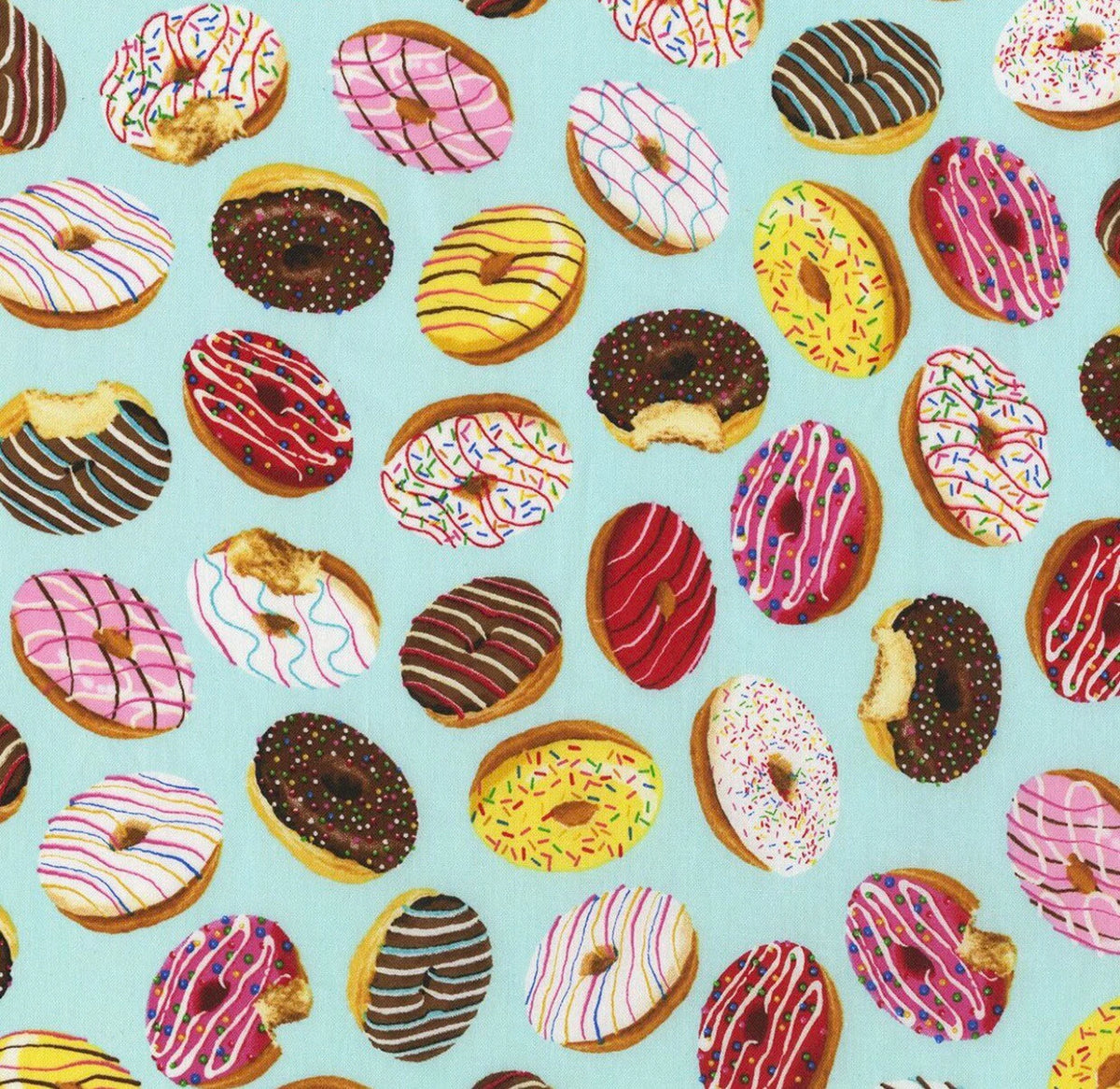 Donut Print #5680 Hi Fashion Fabrics 8 Yard Bolt