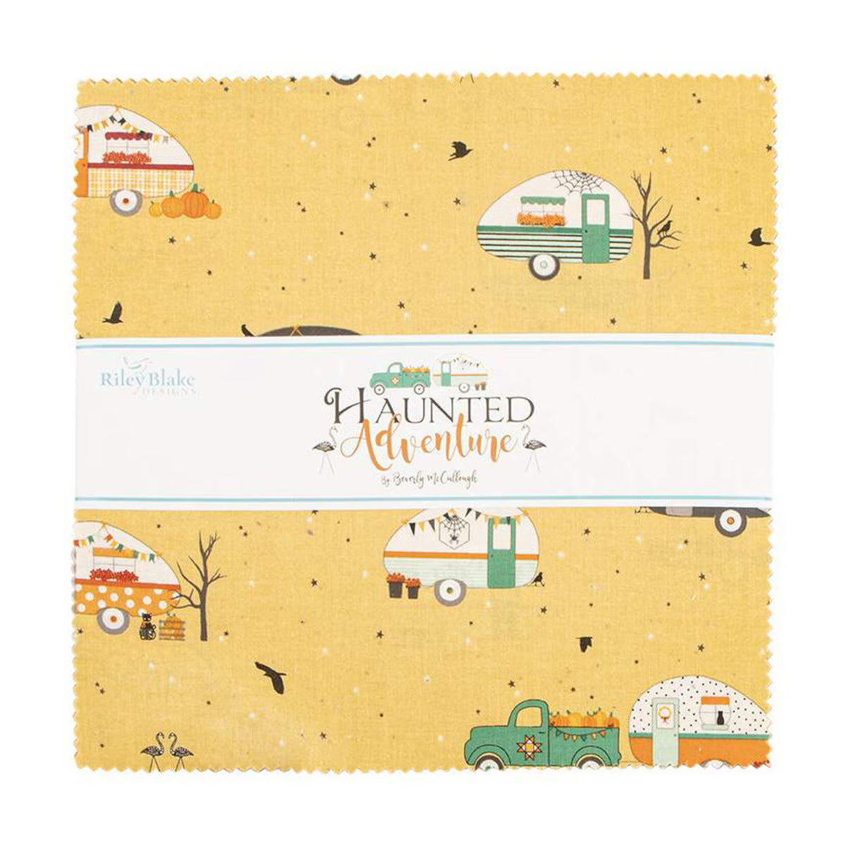 Haunted Adventure 10" Layer Cake Stacker Beverly Mccullough Riley Blake