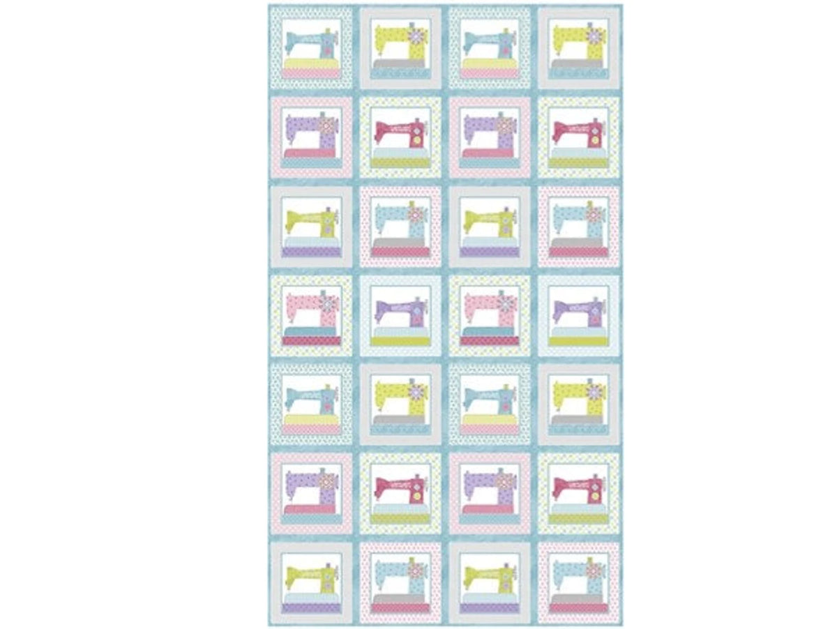 Stitch Garden 1618799B 24" Panel Benartex 49m