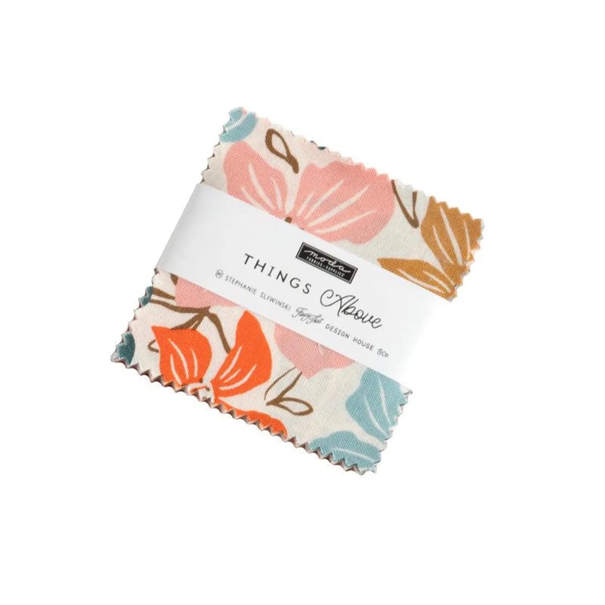 Things Above 2.5" Mini Charm Pack Fancy That Design House 45610MC Moda