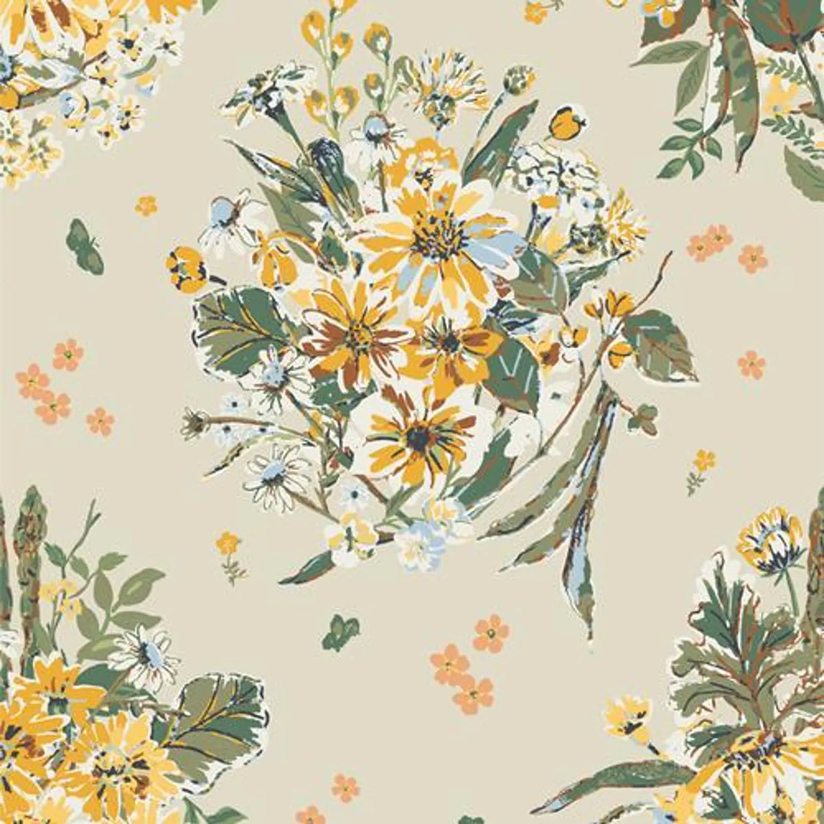 Potager Spring Bounty Heirloom PTG-43400 Art Gallery Half Yard