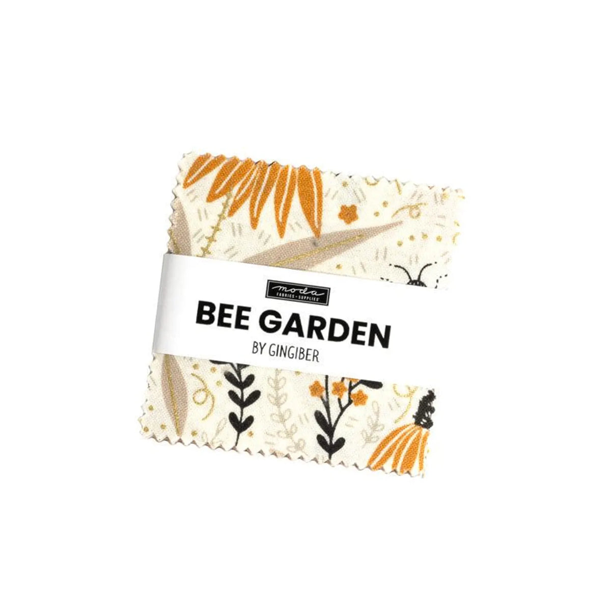 Bee Garden 2.5 Mini Charm Pack 42 Pieces by Gingiber of Dreamy Quilts for Moda