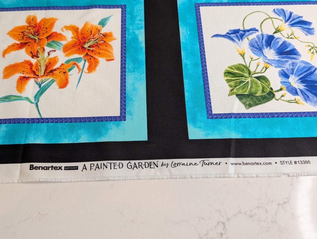 Bunny in Bloom 13395-83 2/3 Yard Panel Benartex 52M