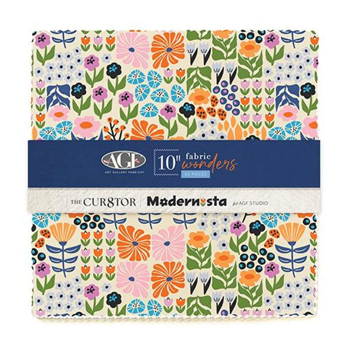Cur8tor Modernista 10" Layer Cake 10WCUR8MO3 Art Gallery