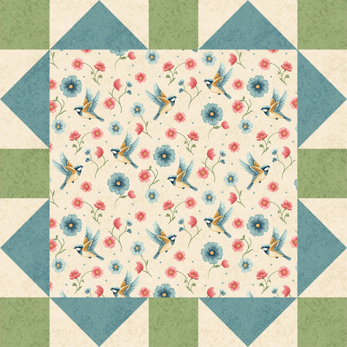 Chriss Cross 83"x 83" Quilt Pattern by Michael Nardi Brywn Mawr Quilt