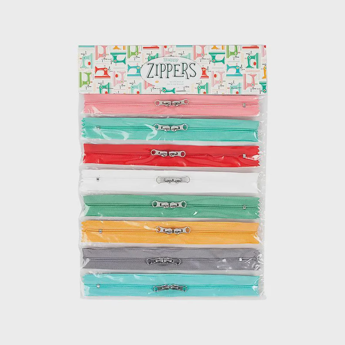 My Happy Place Zippers 1 Lori Holt of Bee in my Bonnet #ST-22902 Zipper 1