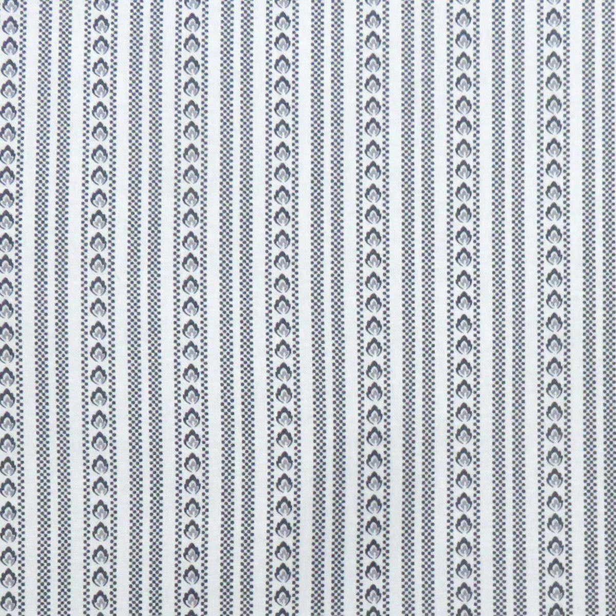 Bandana Medley 0613013B Bandana Ticking Gray Rockstar Sewing Benartex Half Yard