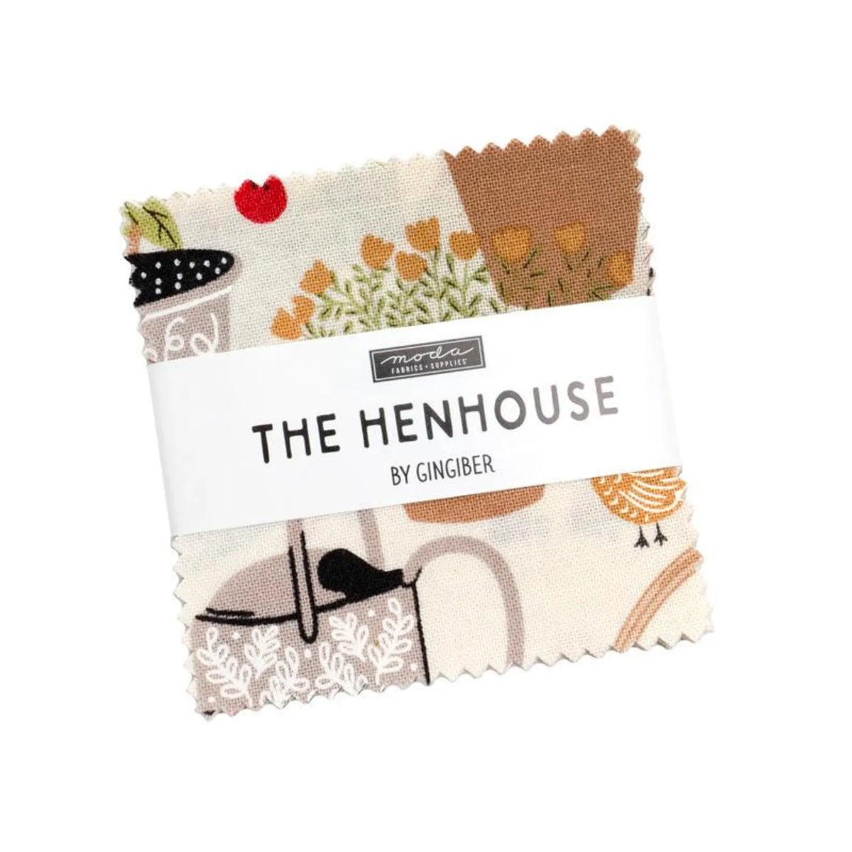 The Henhouse 2.5 Mini Charm Pack by Gingiber Moda