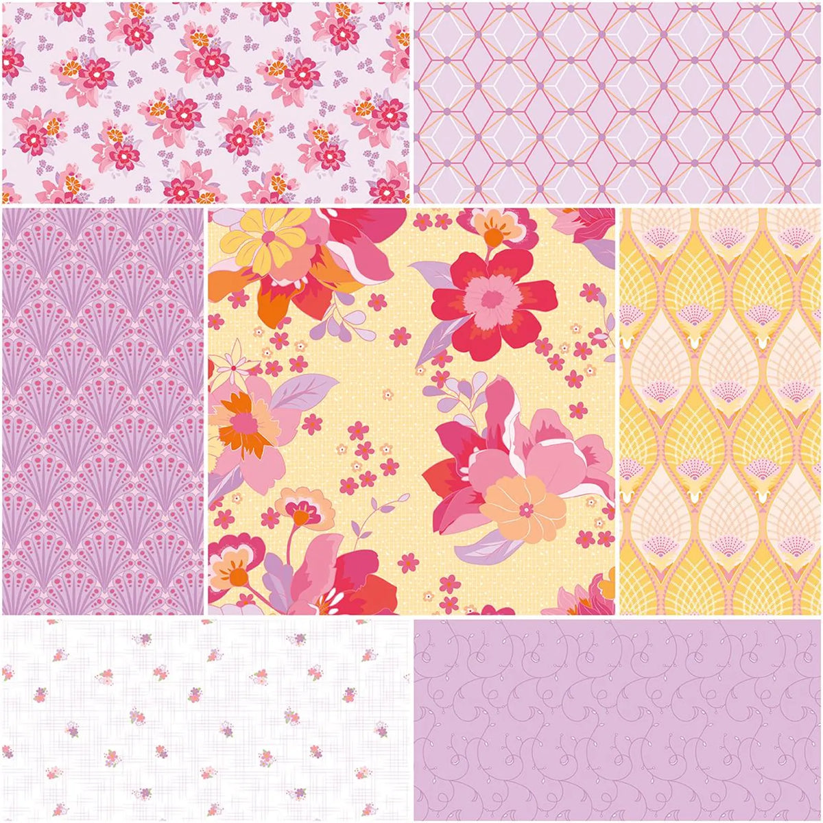 Flourish 2.5" Rolie Polie  Sue Daley Riley Blake RP-17450-40