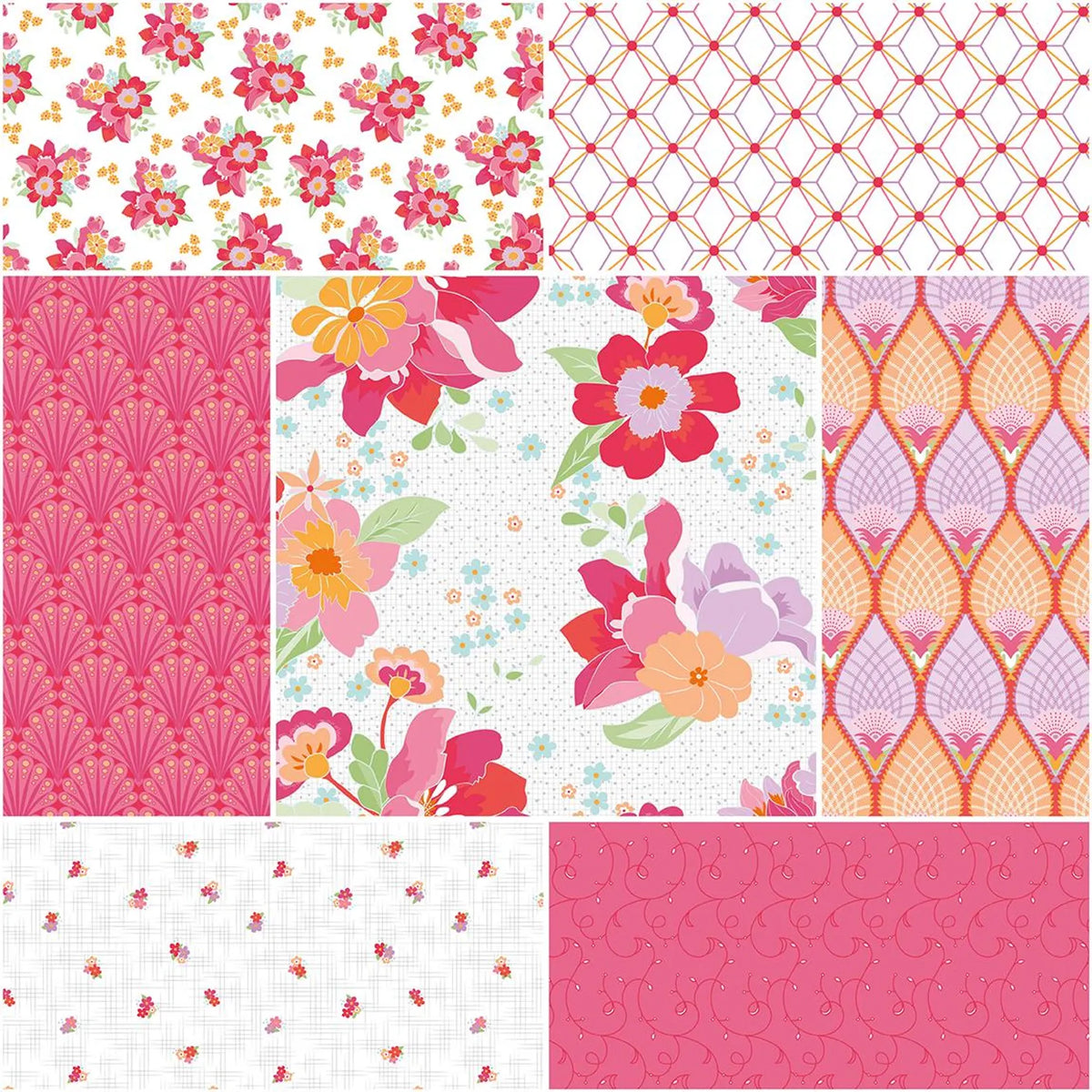 Flourish 2.5" Rolie Polie  Sue Daley Riley Blake RP-17450-40