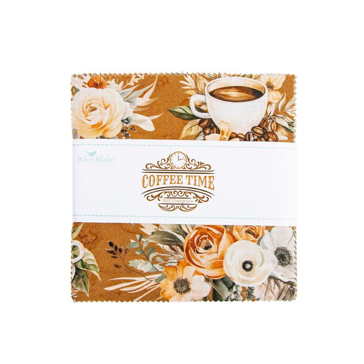 Coffee Time 5" Stacker 5­-17130-­42Riley Blake