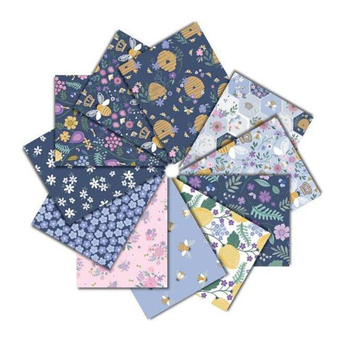12 Fat Quarter Bundle To Bee Not To Bee CPSTELLA-FQ Dear Stella
