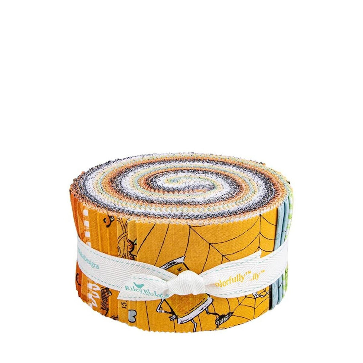 Scary Scraps Jelly Roll 2.5" Strips by J. Wecker Frisch for Riley Blake Designs RP­-17600­-40 Sold By Each