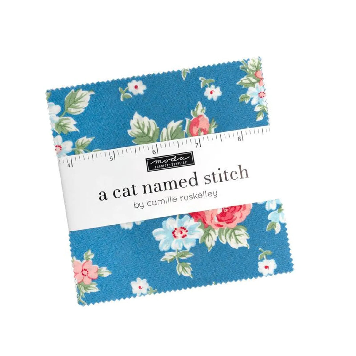 Cat Named Stitch 5" Charm Pack Camille Roskelley Moda
