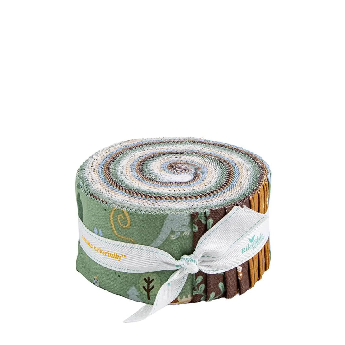 Faraway Kingdom 2.5" Rolie Polie RP-17430-40 Strips Riley Blake