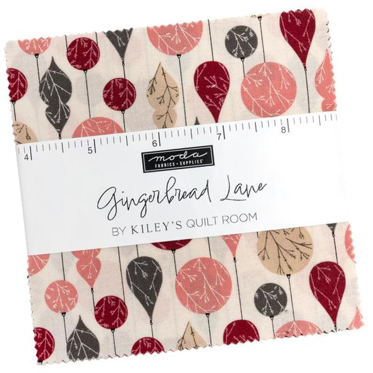 Gingerbread Lane 5" Charm Pack Moda