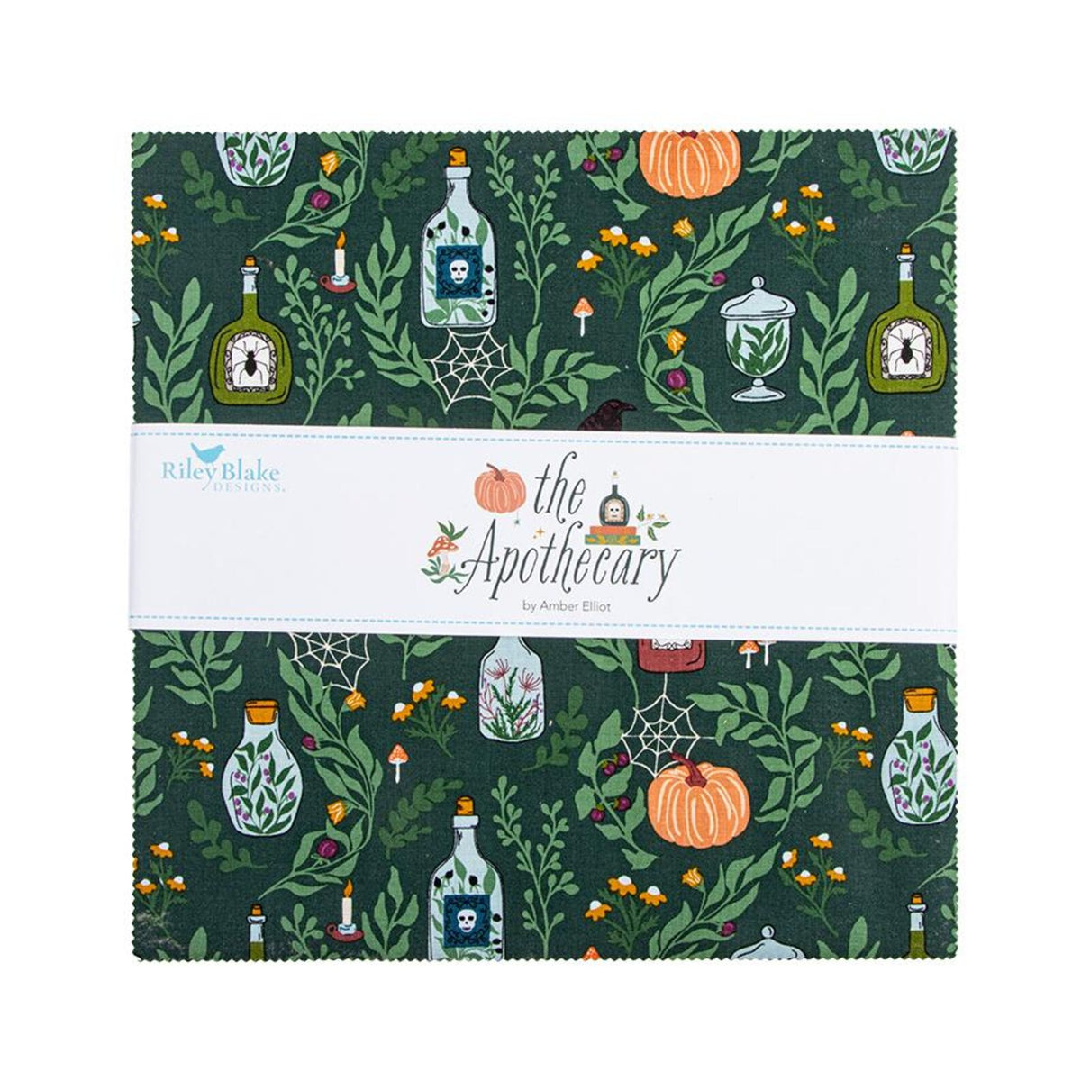 The Apothecary 10-inch Layer Cake by Amber Elliot for Riley Blake Designs 10-­17550­-42