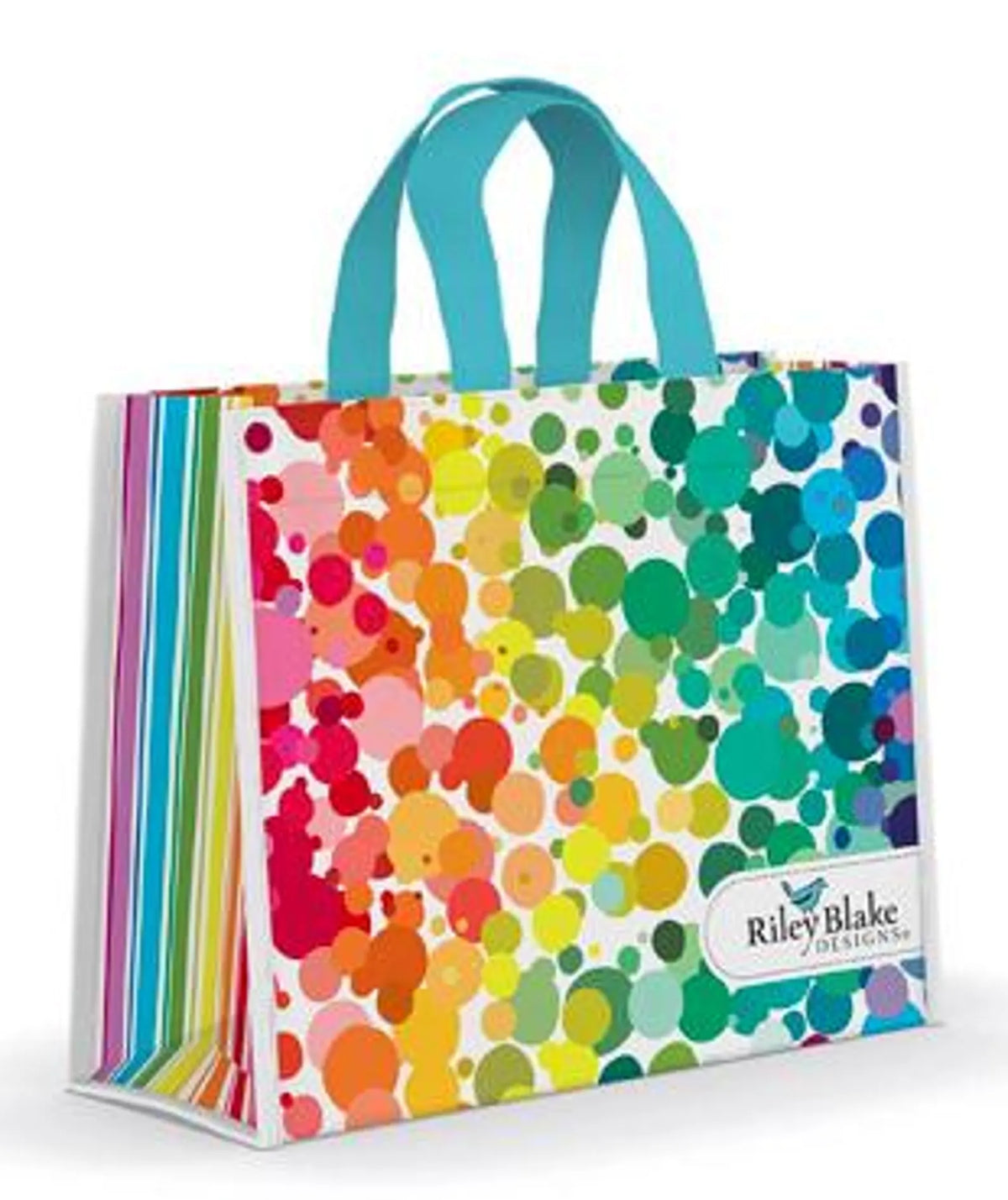 Colorful Confetti Vinyl Tote Bag Riley Blake TB-50559