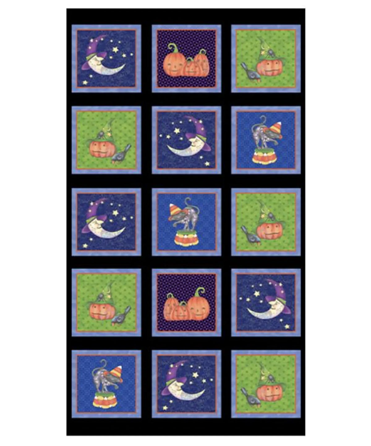 All Hallows’ Eve 1652299B Multi Panel Jim Shore Benartex