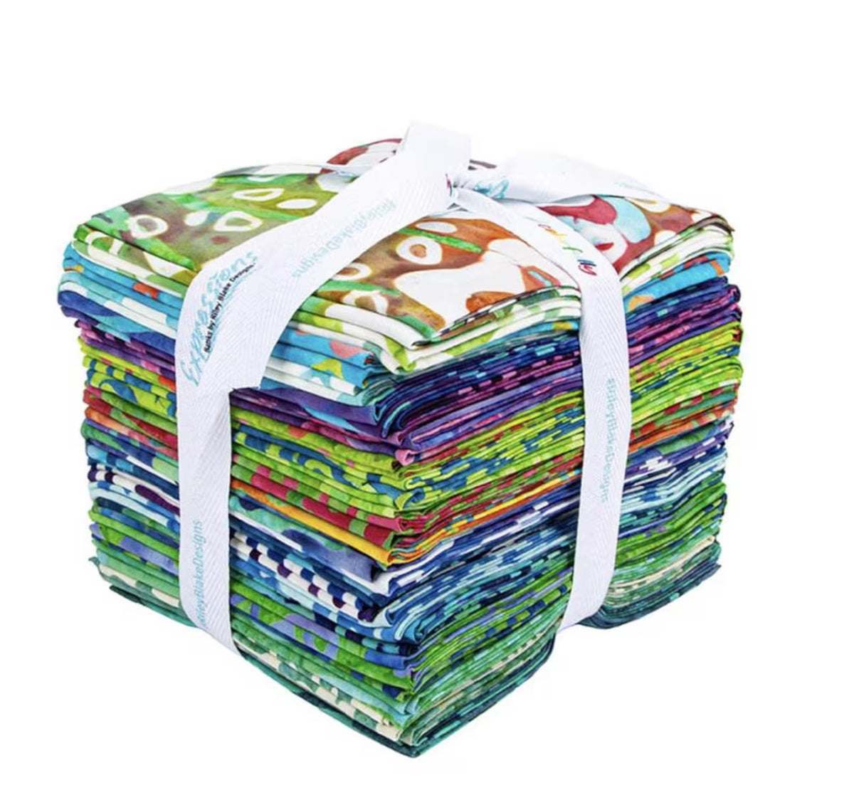 Batiks Bold in Bloom FQ­-23517-­24 Fat Quarter Fran Morgan Riley Blake