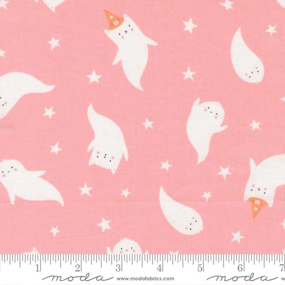Purrs and Boos Ghosts Candy 39061 13  Elena Amo Moda Half Yard