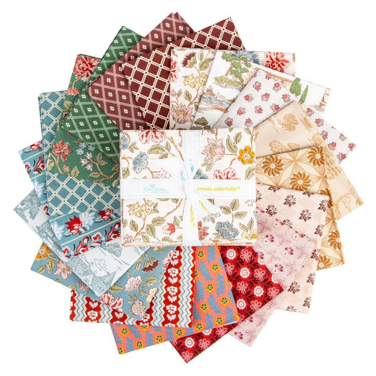 18 Fat Quarter Bundle Northanger Abbey Jane Austen Riley Blake