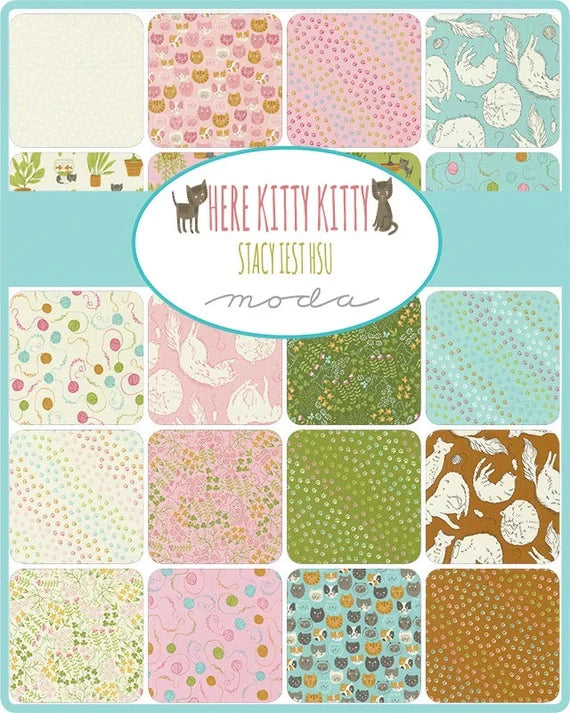 Here Kitty Kitty 20830DR Dessert Roll Moda 20 Pcs Asst